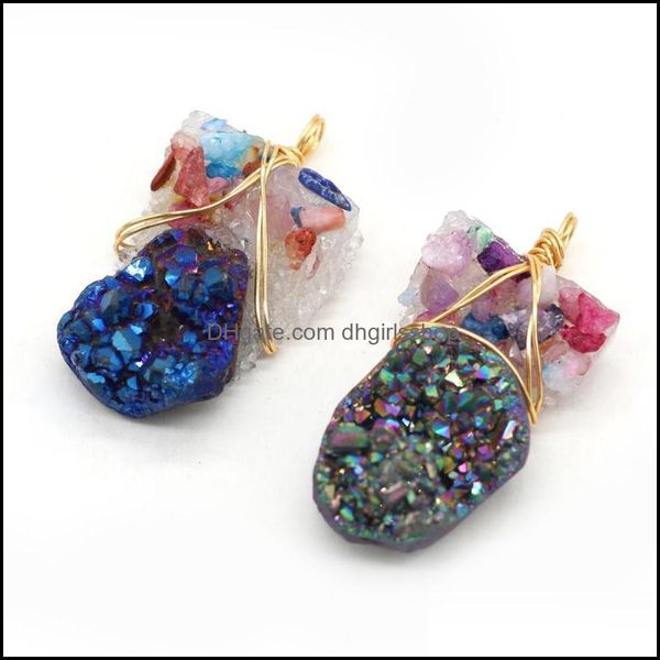 pendant necklaces pendants jewelry natural stone gems irregarly wound gold wire blue black handmade cr dhs1w, Silver
pendant necklaces pendants jewelry natural stone gems irregarly wound gold wire blue black handmade cr dhs1w, Silver