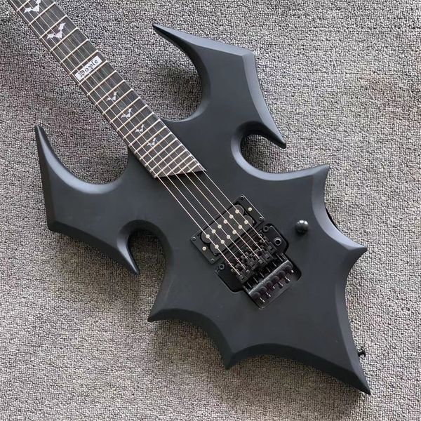 in stockspecial-shaped 6-string electric guitar bat fingerboard inlays can be modified upon request guitarra guitars
in stockspecial-shaped 6-string electric guitar bat fingerboard inlays can be modified upon request guitarra guitars