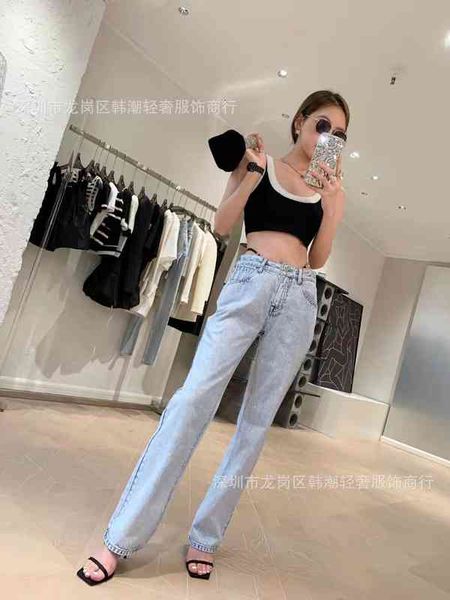 women's jeans king product niche high waist straight tube design washing jeans women's shenzhen nanyou stall, Blue
women's jeans king product niche high waist straight tube design washing jeans women's shenzhen nanyou stall, Blue