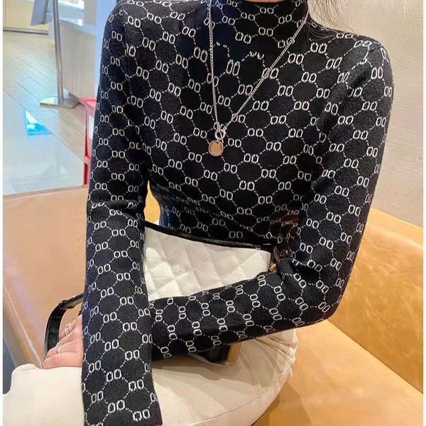 women sweater long-sleeved black white t-shirt spring autumn korean style slim high collar lnner bottoming shirt knitted top, White;black
women sweater long-sleeved black white t-shirt spring autumn korean style slim high collar lnner bottoming shirt knitted top, White;black