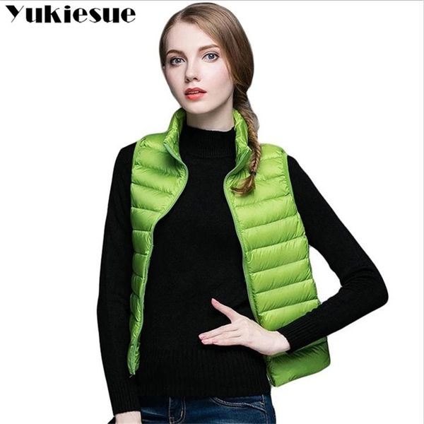 candy color womens down jackets winter warm sleeveless solid casual women coat female overcoat lingt womens winter jackets 210412, Black
candy color womens down jackets winter warm sleeveless solid casual women coat female overcoat lingt womens winter jackets 210412, Black