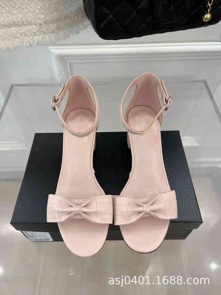 style sandals summer sheepskin sweet bow line with sandals women's shoes net red thick heel high-heeled urpw, Black
style sandals summer sheepskin sweet bow line with sandals women's shoes net red thick heel high-heeled urpw, Black