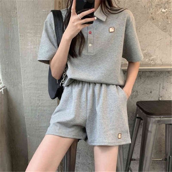 women's two piece pants polo sports suit women's summer loose casual fashion college style short sleeve t-shirt shorts two-piece s, White
women's two piece pants polo sports suit women's summer loose casual fashion college style short sleeve t-shirt shorts two-piece s, White
