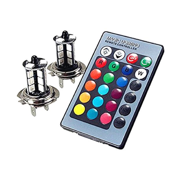 2 pcs 9006 h4 hb4 h7 h8 h9 h11 universal auto rgb atmosphere lamp 5050 led lights car products accessories with remote control
2 pcs 9006 h4 hb4 h7 h8 h9 h11 universal auto rgb atmosphere lamp 5050 led lights car products accessories with remote control
