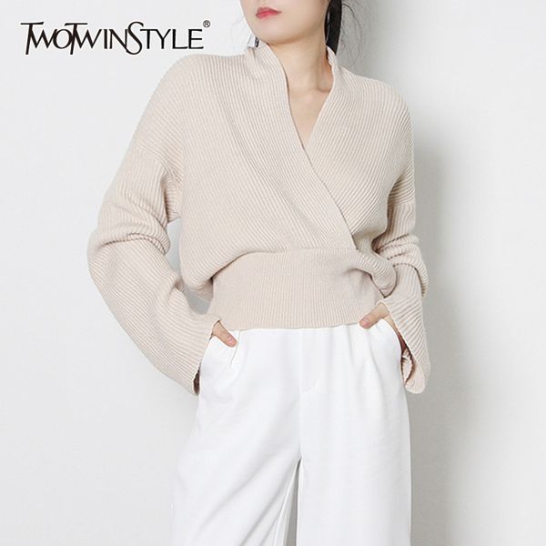 tunic solid knitted pullovers for women v neck long sleeve casual elegant sweater female fashion clothing 210423, White;black
tunic solid knitted pullovers for women v neck long sleeve casual elegant sweater female fashion clothing 210423, White;black