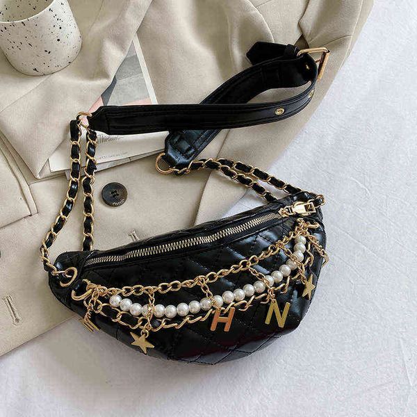 pearl fashion chest bag trend one shoulder texture leisure messenger women's bag rhombic lattice chain waist bag 220712
pearl fashion chest bag trend one shoulder texture leisure messenger women's bag rhombic lattice chain waist bag 220712