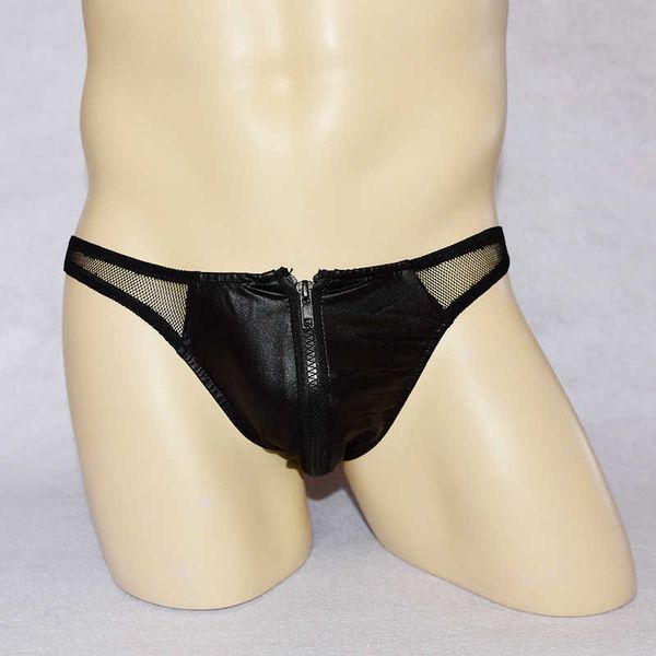 2022 adultshop yezimei men' underwear black zipper open crotch patent leather briefs, Red;black
2022 adultshop yezimei men' underwear black zipper open crotch patent leather briefs, Red;black