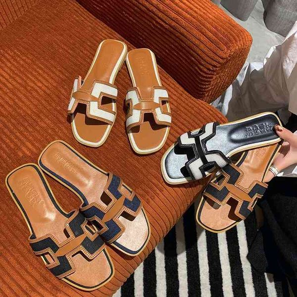 designer shoes color matching slippers women's 2022 summer new fashion flat bottomed holiday shoes word lazy casual sandals, Black
designer shoes color matching slippers women's 2022 summer new fashion flat bottomed holiday shoes word lazy casual sandals, Black