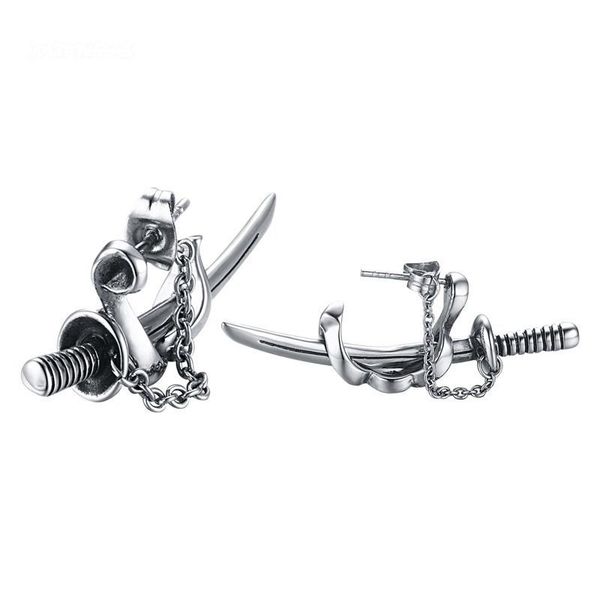dangle & chandelier fashion trend punk high-quality metal samurai sword earrings men women exquisite retro hip-hop amulet jewelry, Silver
dangle & chandelier fashion trend punk high-quality metal samurai sword earrings men women exquisite retro hip-hop amulet jewelry, Silver