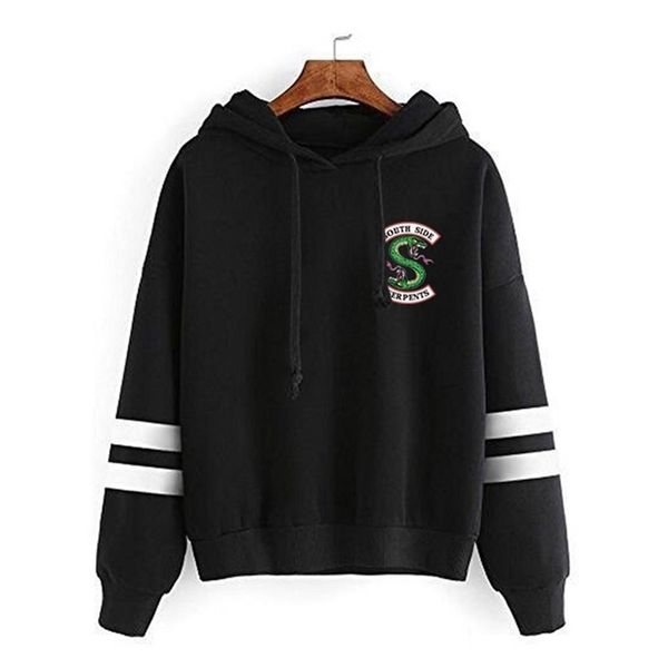 riverdale hooded sweatshirts south side serpents hoodie riverdale women long sleeve pullover hoodie casual clothes 201203, Black
riverdale hooded sweatshirts south side serpents hoodie riverdale women long sleeve pullover hoodie casual clothes 201203, Black