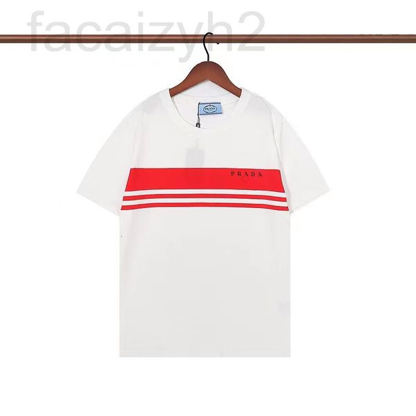 women's t-shirt designer chaopai 22 early spring new alphabet print contrast stripe t-shirt versatile men's and women's same, White
women's t-shirt designer chaopai 22 early spring new alphabet print contrast stripe t-shirt versatile men's and women's same, White