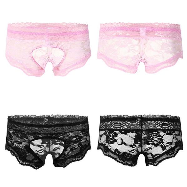 underpants men sissy nightwear see-through lace crotchless briefs thong floral pattern elastic waistband t-back underwear underpantsunderpan, Black;white
underpants men sissy nightwear see-through lace crotchless briefs thong floral pattern elastic waistband t-back underwear underpantsunderpan, Black;white