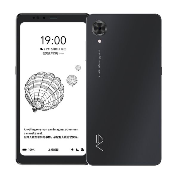 A9 4G LTE Smartphone with 6.1 E-Ink Screen, 4GB RAM 128GB ROM, Dual SIM, Fingerprint ID, 13MP Camera, 4000mAh Battery - Black
A9 4G LTE Smartphone with 6.1 E-Ink Screen, 4GB RAM 128GB ROM, Dual SIM, Fingerprint ID, 13MP Camera, 4000mAh Battery - Black