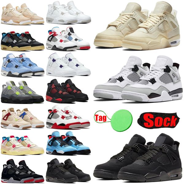 black cat military black 4 4s mens womens basketball shoes sail white oreo university blue cactus jack bred neon men trainers sports sneaker
black cat military black 4 4s mens womens basketball shoes sail white oreo university blue cactus jack bred neon men trainers sports sneaker