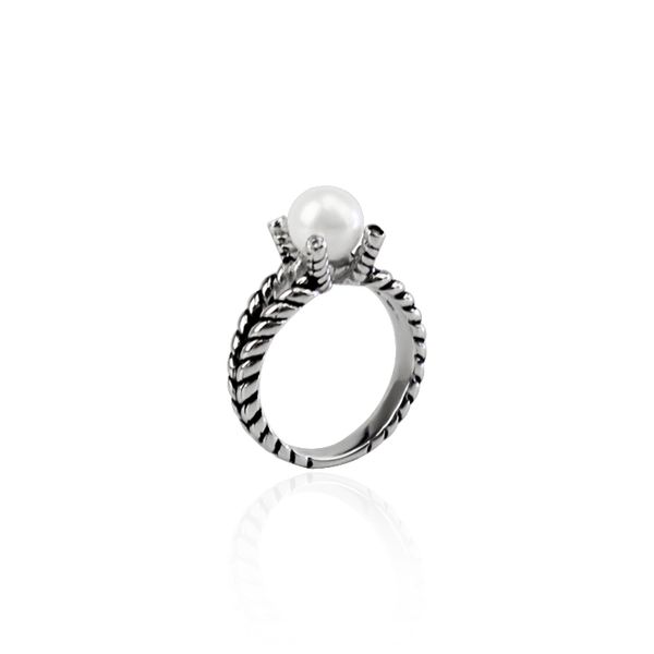 pearl ring vintage jewelry women twisted wire wedding engagement design ring birthday gift, Silver
pearl ring vintage jewelry women twisted wire wedding engagement design ring birthday gift, Silver