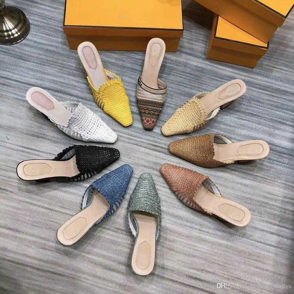 womens shoes women high-heeled slippers garfield grass weaving designer sandals the noble temperament size 35-41 fashion classic, Black
womens shoes women high-heeled slippers garfield grass weaving designer sandals the noble temperament size 35-41 fashion classic, Black