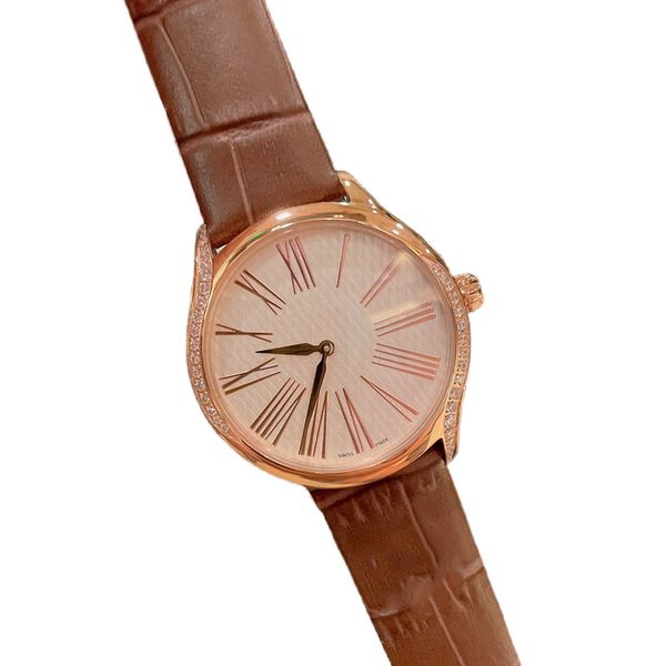 classic fashion women's watch 36mm quartz movement leather strap 316 stainless steel case red lacquer dial 38 full cut diamonds waterpr, Slivery;golden
classic fashion women's watch 36mm quartz movement leather strap 316 stainless steel case red lacquer dial 38 full cut diamonds waterpr, Slivery;golden
