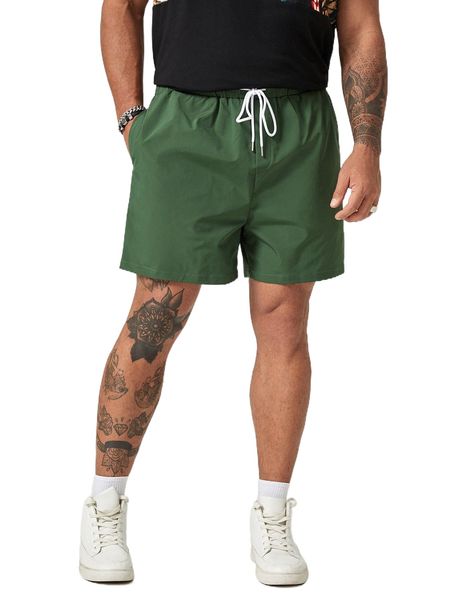 extended sizes men slant pockets drawstring waist shorts l2mu#, White;black
extended sizes men slant pockets drawstring waist shorts l2mu#, White;black