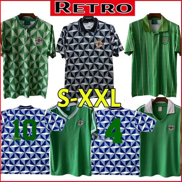 1994 90 91 92 93 northern ireland retro mens soccer jerseys classic national team white football shirt short sleeve uniforms 1988 away gray, Black;yellow
1994 90 91 92 93 northern ireland retro mens soccer jerseys classic national team white football shirt short sleeve uniforms 1988 away gray, Black;yellow