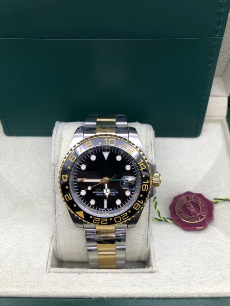with original box 40mm gmt watch 116710 116710ln asia 2813 sapphire glassstainless steel bracelet automatic mens watches, Slivery;brown
with original box 40mm gmt watch 116710 116710ln asia 2813 sapphire glassstainless steel bracelet automatic mens watches, Slivery;brown