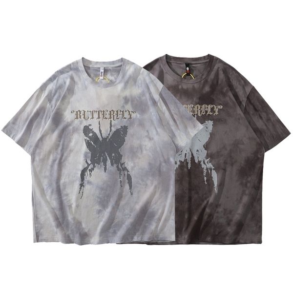 spring and summer streetwear t-shirt style pure cotton trend loose short-sleeved men's retro 220401, White;black
spring and summer streetwear t-shirt style pure cotton trend loose short-sleeved men's retro 220401, White;black