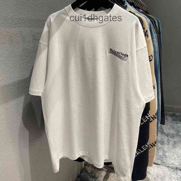 designer clothes 2022 bal t shirt high version paris classic wave cola embroidered cotton loose short sleeve t-shirt, White;black
designer clothes 2022 bal t shirt high version paris classic wave cola embroidered cotton loose short sleeve t-shirt, White;black