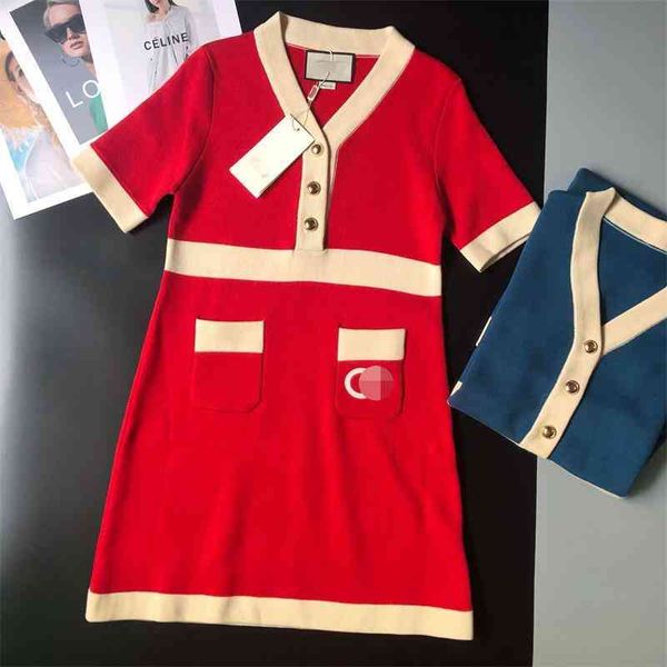 casual dresses g family spring and summer v-neck color contrast knitted dress high waist embroidered letter slim skirt vb9d, Black;gray
casual dresses g family spring and summer v-neck color contrast knitted dress high waist embroidered letter slim skirt vb9d, Black;gray