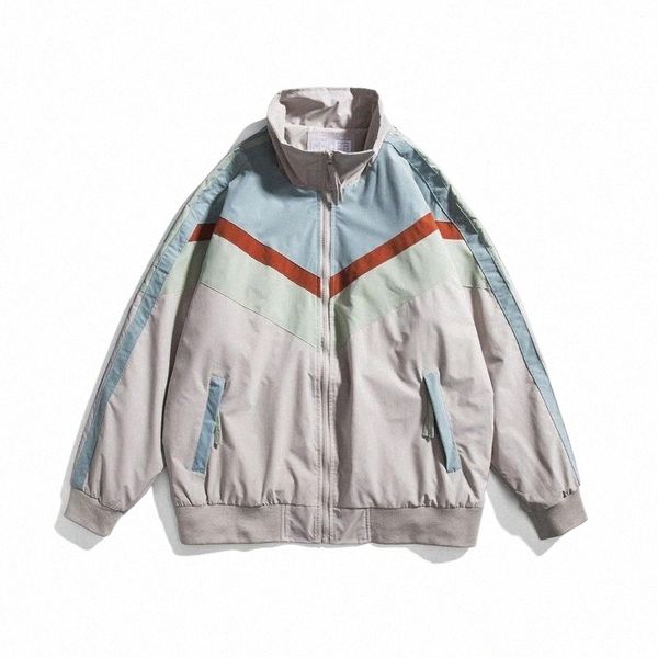 men's jackets spring cotton baseball jacket men japanese splicing color stand collar casual couples oversized chaquetas streetwear t0pv, Black;brown
men's jackets spring cotton baseball jacket men japanese splicing color stand collar casual couples oversized chaquetas streetwear t0pv, Black;brown