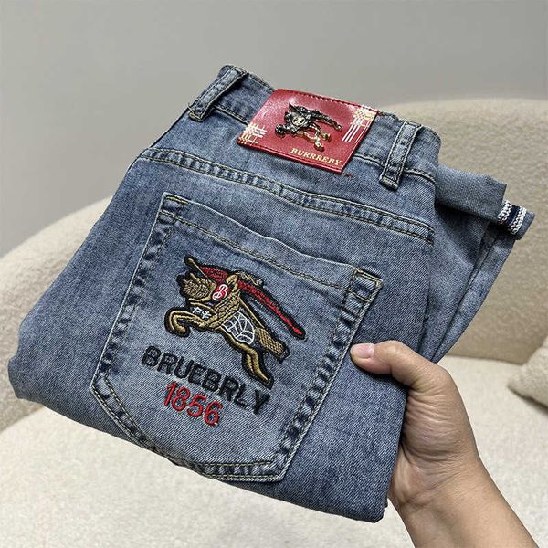 end blue jeans spring new fashion brand war horse leisure slim fit small foot elastic capris men
end blue jeans spring new fashion brand war horse leisure slim fit small foot elastic capris men