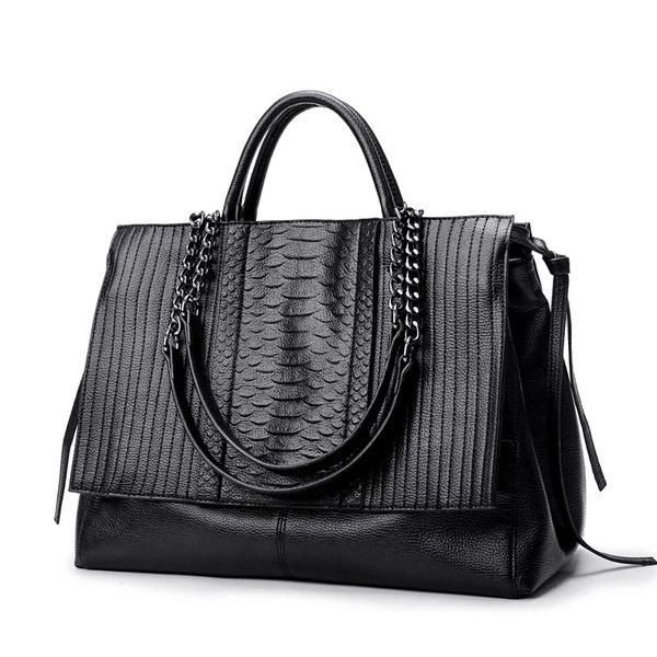 nigedu brand design women handbag luxury simple crocodile leather handbags chain womens shoulder bag black big totes bolsas
nigedu brand design women handbag luxury simple crocodile leather handbags chain womens shoulder bag black big totes bolsas