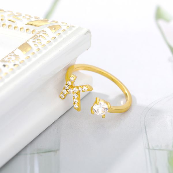zircon initial a-z letter rings for women stainless steel adjustable opening ring name alphabet female wedding jewelry gift, Silver
zircon initial a-z letter rings for women stainless steel adjustable opening ring name alphabet female wedding jewelry gift, Silver