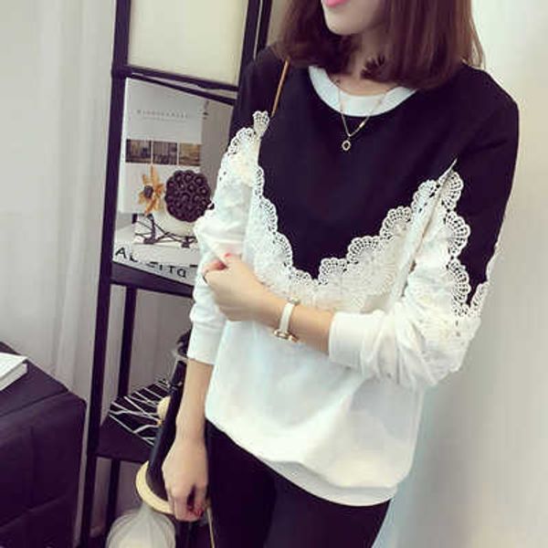 creative style autumn 2022 main downstream platform pullover long sleeve round neck loose women's t-shirt, Tan;black
creative style autumn 2022 main downstream platform pullover long sleeve round neck loose women's t-shirt, Tan;black