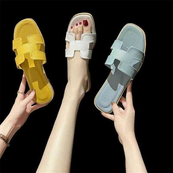 slippers women wear fashionable ins tourist beach flat in summer one word round head sandals, Black
slippers women wear fashionable ins tourist beach flat in summer one word round head sandals, Black