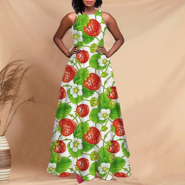 noisydesigns green strawberry dresses woman summer long bohemia kawaii sundress midi printed female clothing vestido negro 220627, Black;gray
noisydesigns green strawberry dresses woman summer long bohemia kawaii sundress midi printed female clothing vestido negro 220627, Black;gray