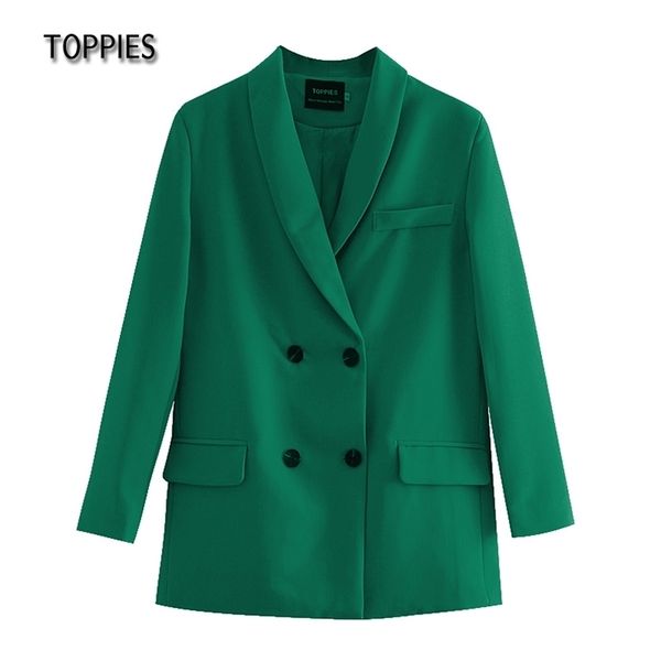 ies spring womens blazer suit double breasted jacket coat solid color office ladies formal 220323, White
ies spring womens blazer suit double breasted jacket coat solid color office ladies formal 220323, White
