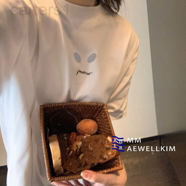 women's t-shirt designer korean brand ader summer small monster reflective eye loose men's and women's couple short sleeve t-, White
women's t-shirt designer korean brand ader summer small monster reflective eye loose men's and women's couple short sleeve t-, White