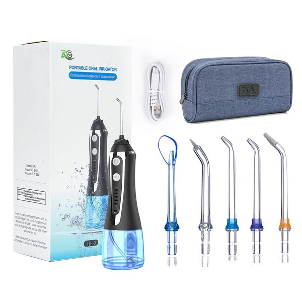 ag portable oral irrigator usb rechargeable water flosser dental water jet 300ml 5models water tank waterproof teeth cleaner rab
ag portable oral irrigator usb rechargeable water flosser dental water jet 300ml 5models water tank waterproof teeth cleaner rab