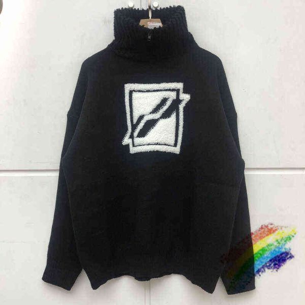 sweater half-zip we11done sweater men woman crewneck welldone jacquard heavy fabric loose sweater t220721, White;black
sweater half-zip we11done sweater men woman crewneck welldone jacquard heavy fabric loose sweater t220721, White;black