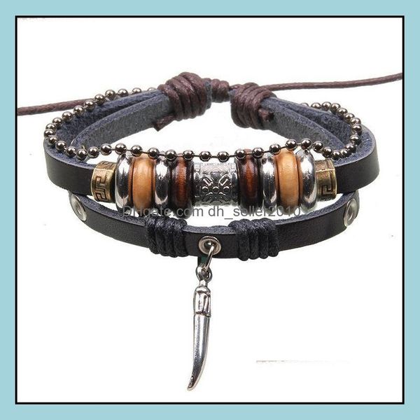 charm bracelets leather bracelet genuine wooden bead infinity drop delivery 2021 jewelry dhseller2010 dhu95, Golden;silver
charm bracelets leather bracelet genuine wooden bead infinity drop delivery 2021 jewelry dhseller2010 dhu95, Golden;silver