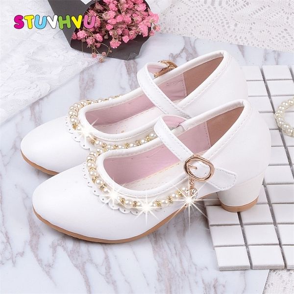 est princess kids leather shoes for girls high heels beaded children dance party wedding pink white 220413, Black;red
est princess kids leather shoes for girls high heels beaded children dance party wedding pink white 220413, Black;red