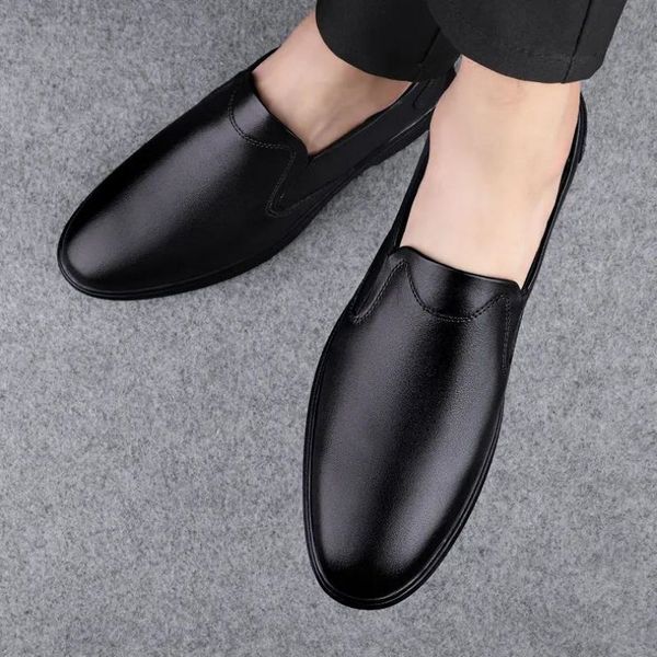 High Quality Loafers Men Shoes Solid Color PU Leather Simple Classic Round Toe Flat Bottom Comfortable British Gentleman Business Casual Shoes DP422, Clear
High Quality Loafers Men Shoes Solid Color PU Leather Simple Classic Round Toe Flat Bottom Comfortable British Gentleman Business Casual Shoes DP422, Clear