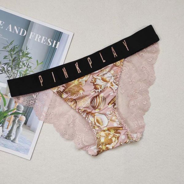 wide-brimmed letters lace underwear women ice silk panties seamless lingerie female comfortable briefs, Black;pink
wide-brimmed letters lace underwear women ice silk panties seamless lingerie female comfortable briefs, Black;pink