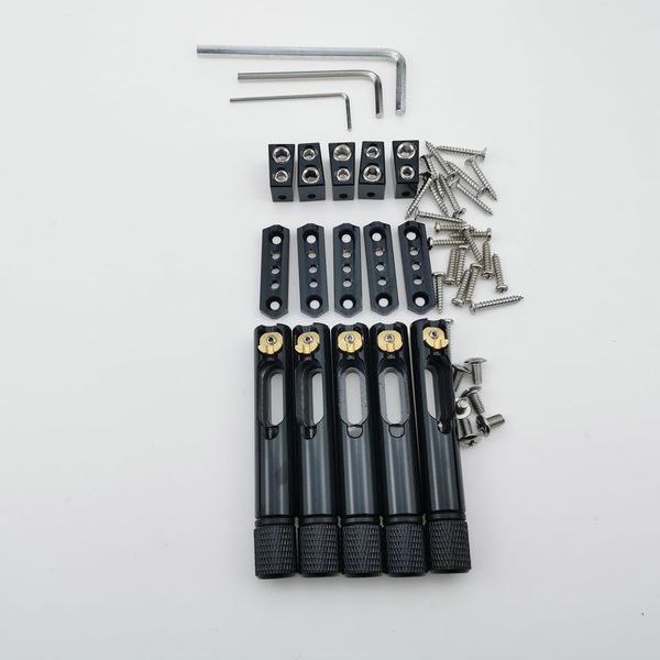 1 set 5 strings bass guitar bridge headless bass parts guitar parts 
1 set 5 strings bass guitar bridge headless bass parts guitar parts