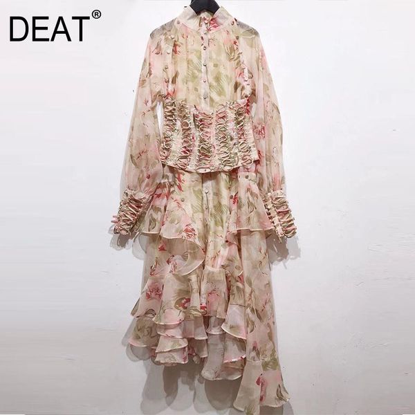 deat woman dress asymmetry printed gathered waist turtleneck lantern sleeve ruffle retro vintage style summer 15xf185 220713, Black;white
deat woman dress asymmetry printed gathered waist turtleneck lantern sleeve ruffle retro vintage style summer 15xf185 220713, Black;white