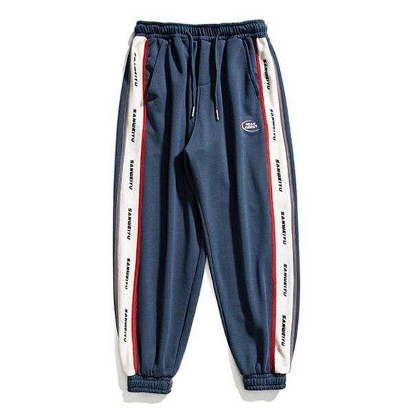 men's jeans men 90s vintage sweatpants hip streetwear letter printed casual loose pants harajuku joggers trousers elastic waistmen', Blue
men's jeans men 90s vintage sweatpants hip streetwear letter printed casual loose pants harajuku joggers trousers elastic waistmen', Blue