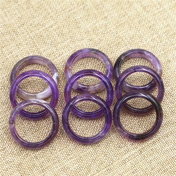 natural stone wide 6mm amethyst rings crystal women ring party wedding, Golden;silver
natural stone wide 6mm amethyst rings crystal women ring party wedding, Golden;silver