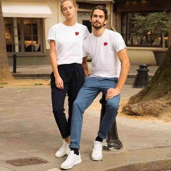 europe and america fashion brand t-shirt love embroidery cotton short sleeve men's lovers' wear parent-child, White;black
europe and america fashion brand t-shirt love embroidery cotton short sleeve men's lovers' wear parent-child, White;black