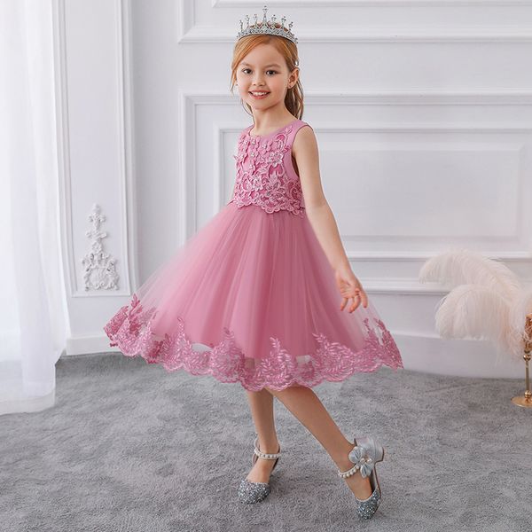 2022 summer bridesmaid gown girl party dress kids dresses for girls clothes children flower princess dress elegant wedding dress, White;blue
2022 summer bridesmaid gown girl party dress kids dresses for girls clothes children flower princess dress elegant wedding dress, White;blue