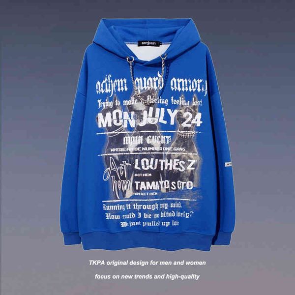 tkpa american doberman hound print sweater chaopai high street hip hop loose casual hoodie coat, Black
tkpa american doberman hound print sweater chaopai high street hip hop loose casual hoodie coat, Black