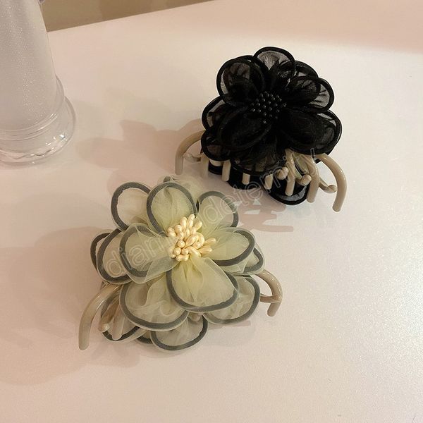 soft gauze flower hair claw clip camellia clamps korean elegant crab hairpins women headwear hair accessories, Slivery;golden
soft gauze flower hair claw clip camellia clamps korean elegant crab hairpins women headwear hair accessories, Slivery;golden